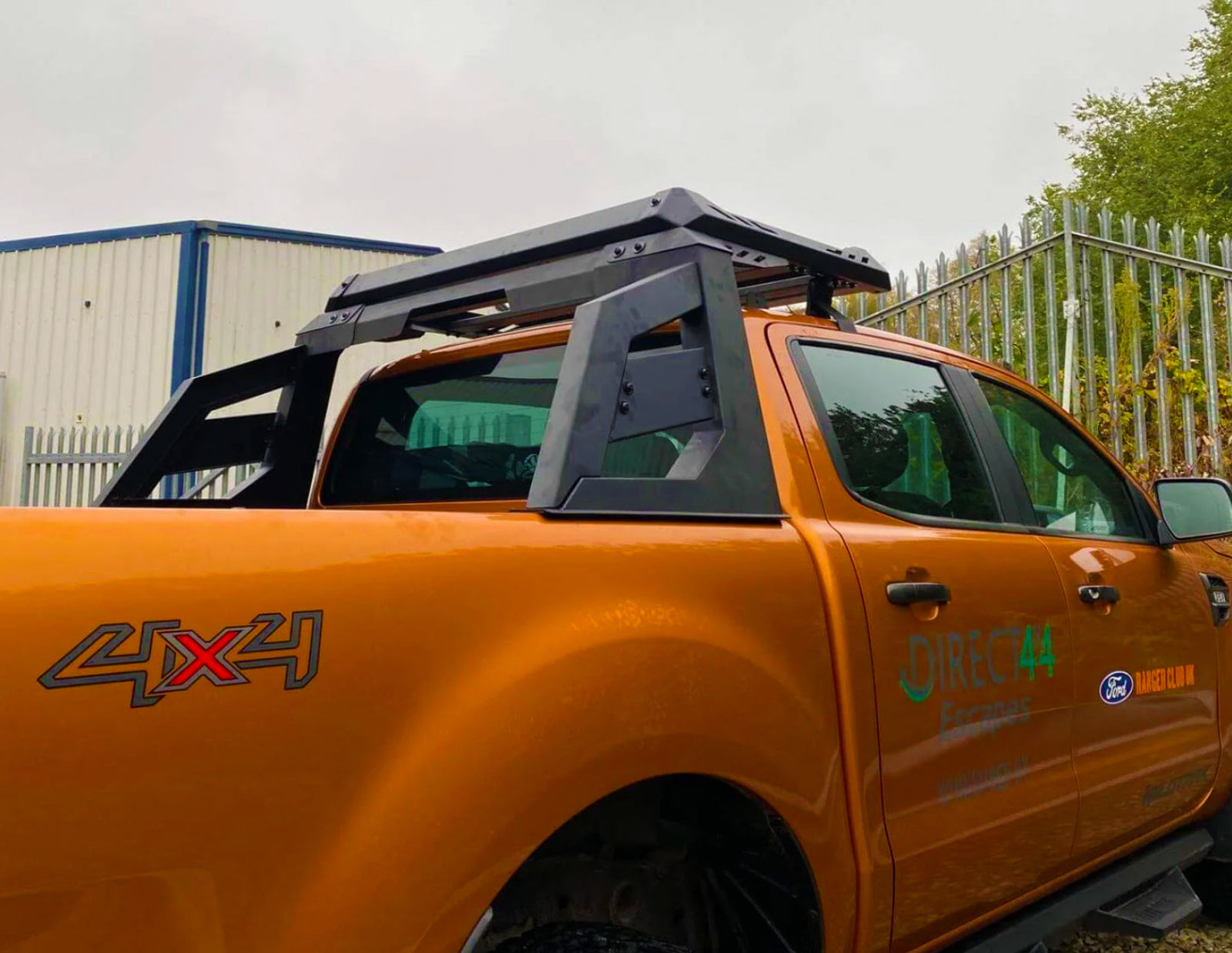 Ford Ranger Bj. 12-21 Pick-Up Gepäckträger & Überrollbügel "Bronco"