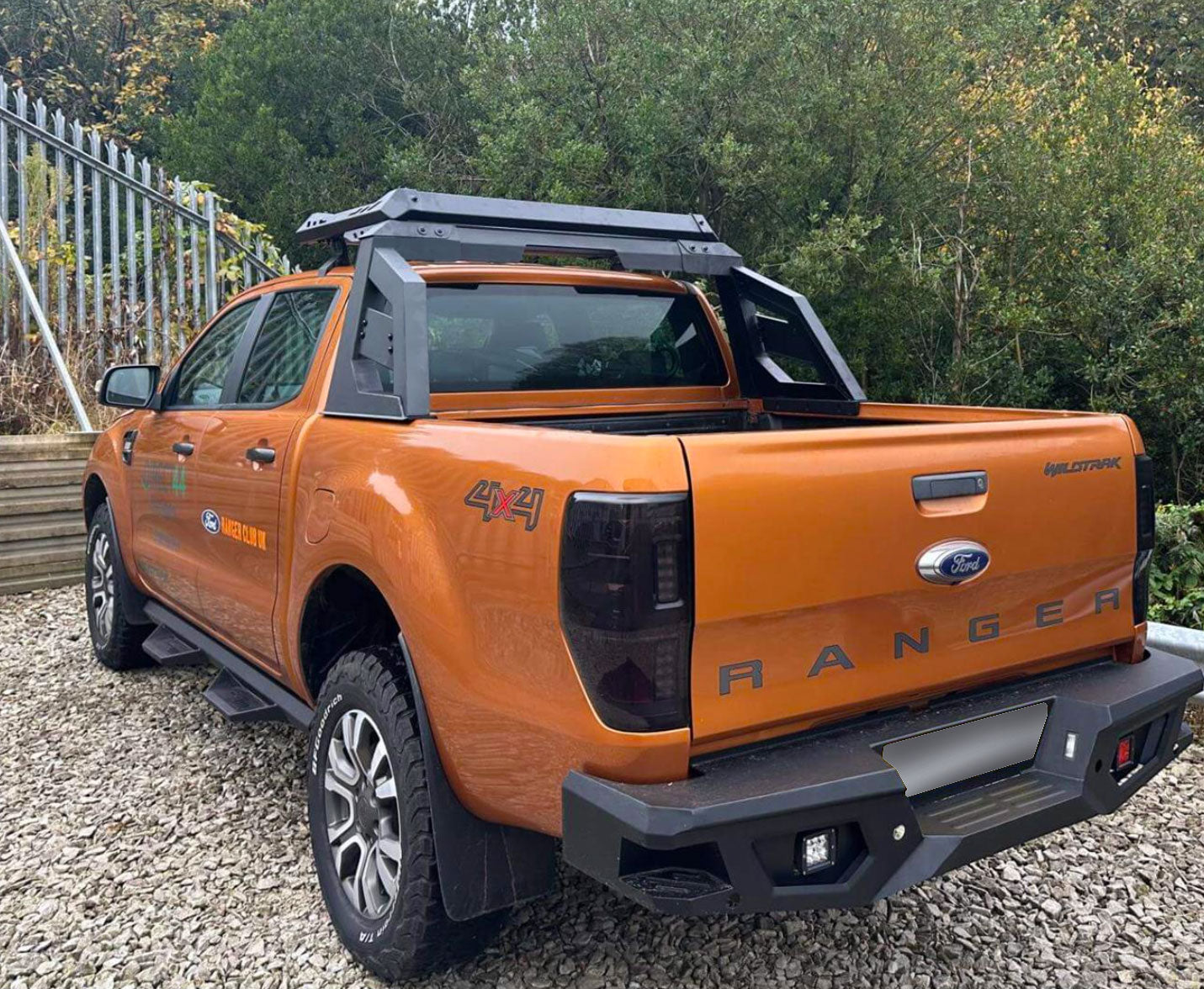 Ford Ranger Bj. 12-21 Pick-Up Gepäckträger & Überrollbügel "Bronco"