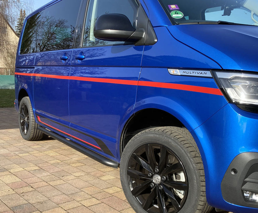 Mercedes Vito Viano Bj. 04-14 Schwarze Schwellerrohre OE Style "Sport"