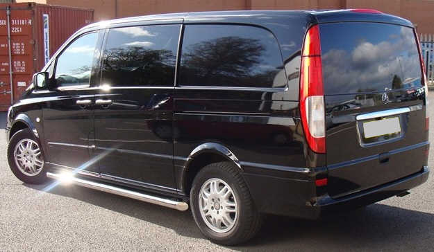 Mercedes Vito Viano Bj. 04-14 Edelstahl Schwellerrohre OHNE Auftritt