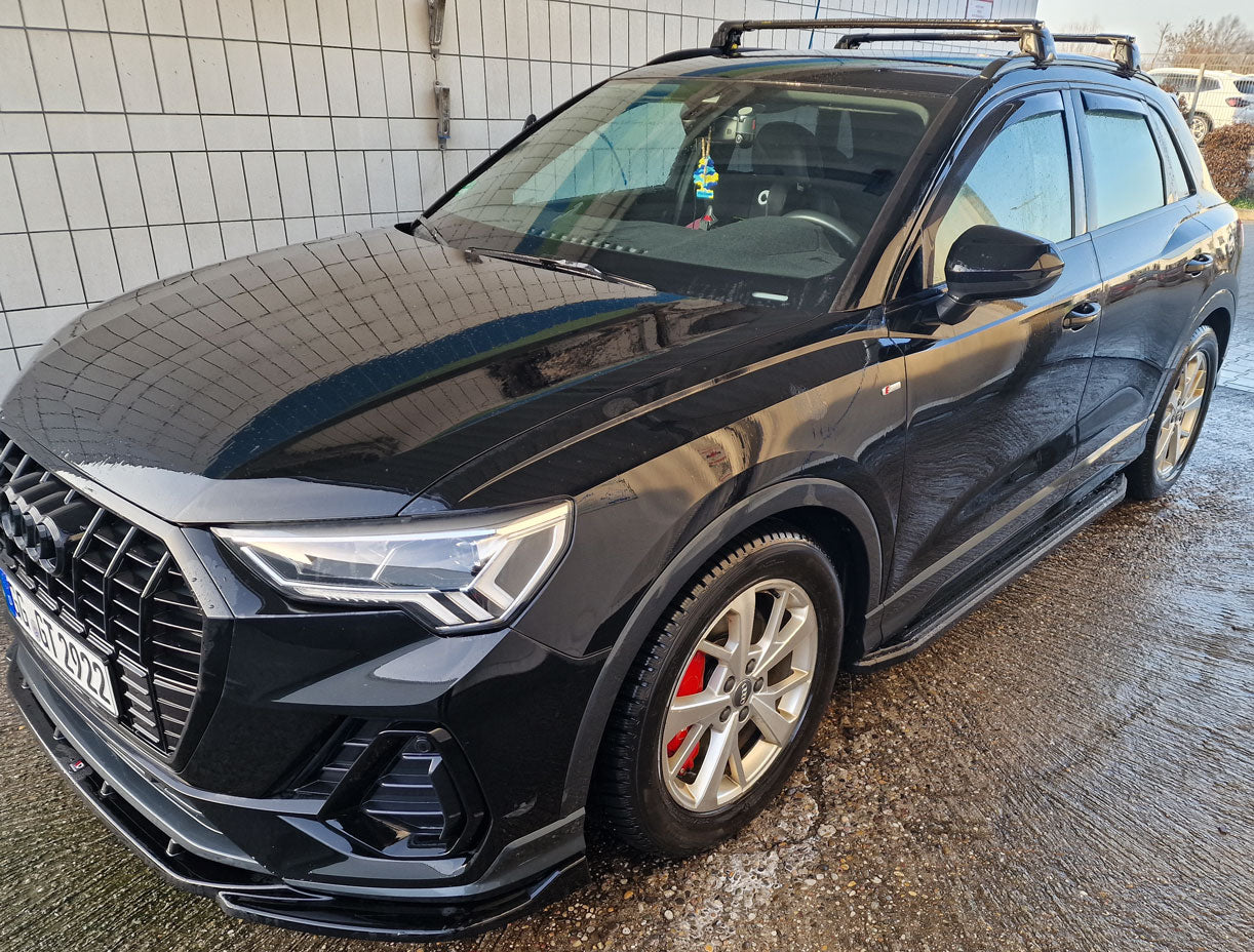 Audi Q3 ab Bj. 18 (F3) Trittbretter "Raptor Schwarz"