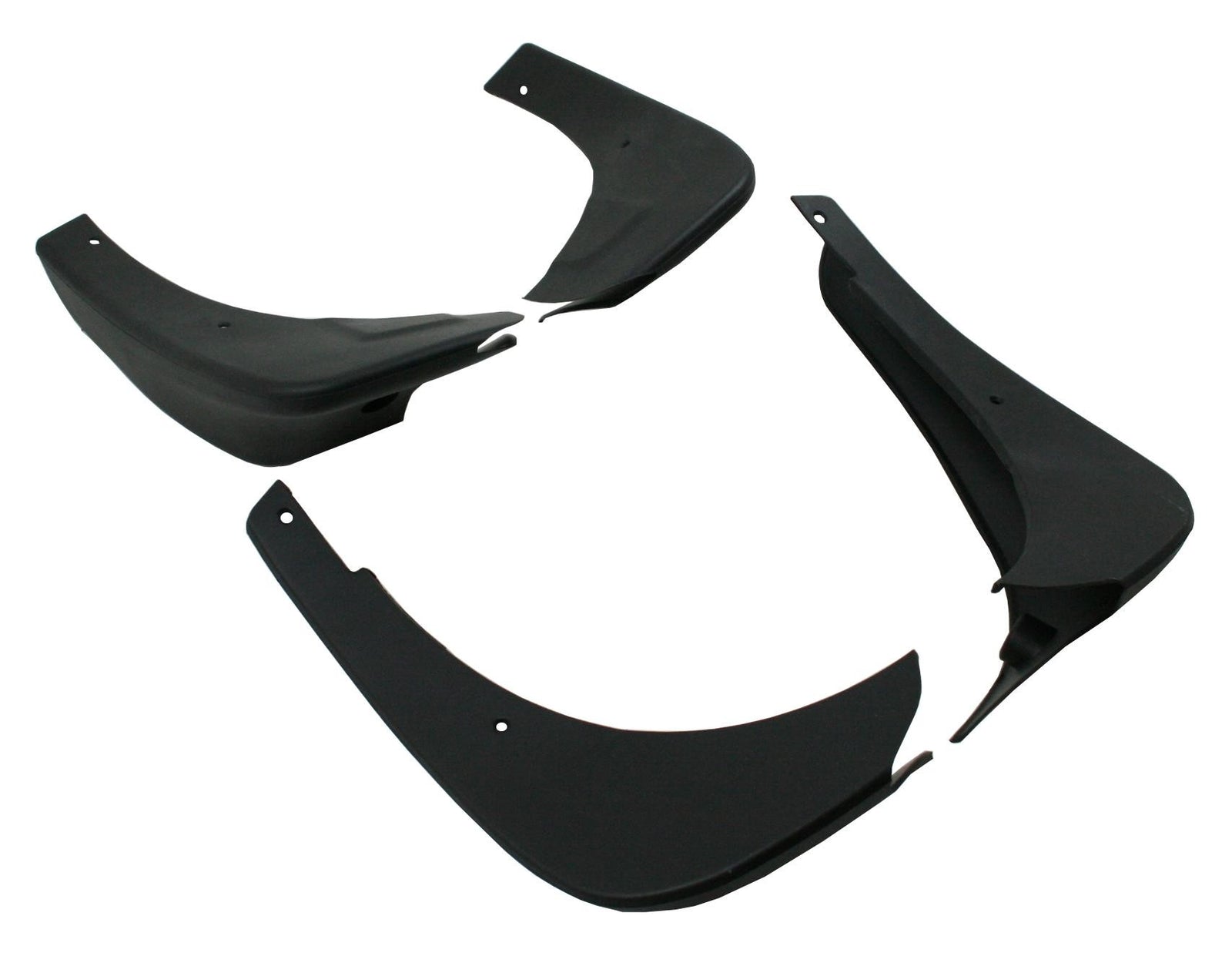 Nissan Qashqai 2007-2013 Mud Flaps ABS Plastic Set of Four - Direct 4x4 Autozubehör
