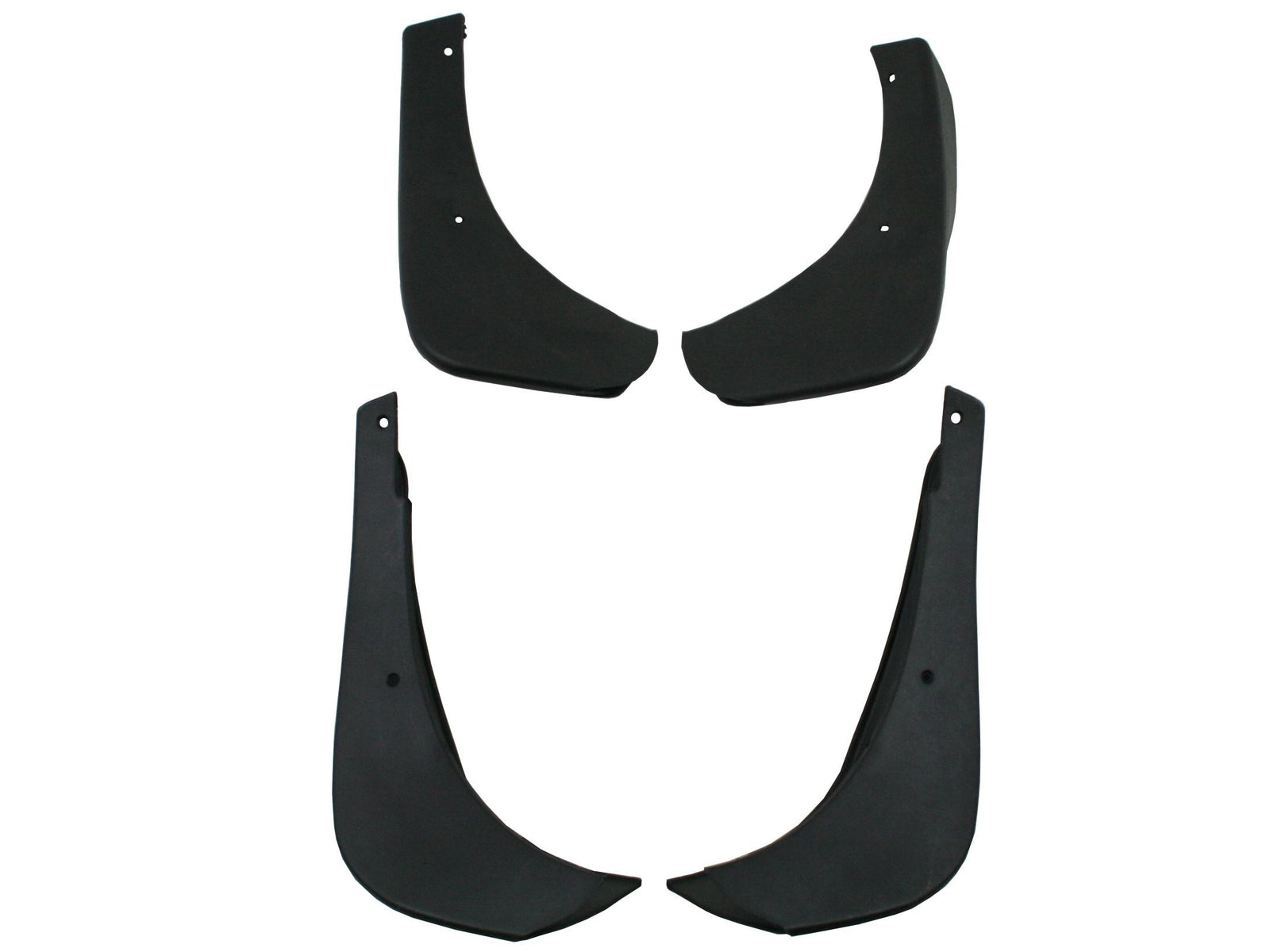 Nissan Qashqai 2007-2013 Mud Flaps ABS Plastic Set of Four - Direct 4x4 Autozubehör
