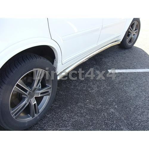 Volvo XC90 Bj. 02-14 Edelstahl Schwellerrohre - Direct 4x4 Autozubehör
