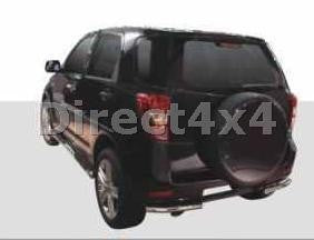 Daihatsu Terios Edelstahl Heck-Rammschutz-Ecken - Direct 4x4 Autozubehör