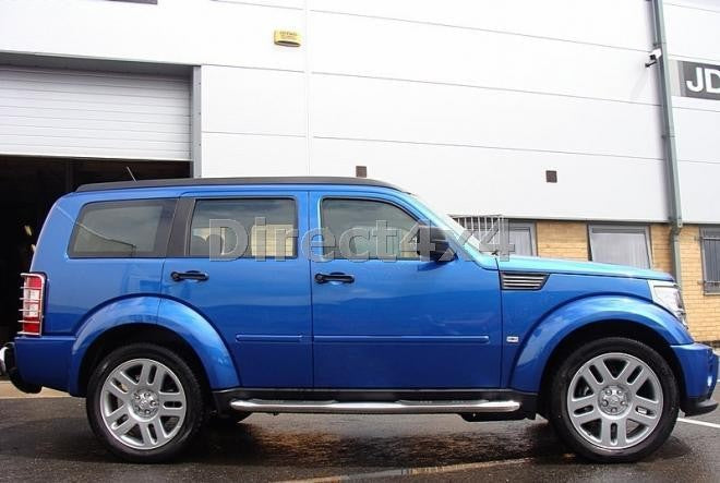 Jeep Cherokee Bj. 08-14 Edelstahl Schwellerrohre - Direct 4x4 Autozubehör