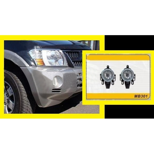 Mitsubishi Pajero / Shogun Bj. 00-03 Nebelscheinwerfer Set - Direct 4x4 Autozubehör