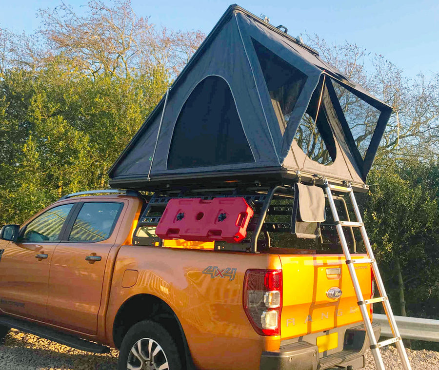 2 Personen Auto Dachzelt "Clamshell" 220cm x 142cm - Direct 4x4 Autozubehör