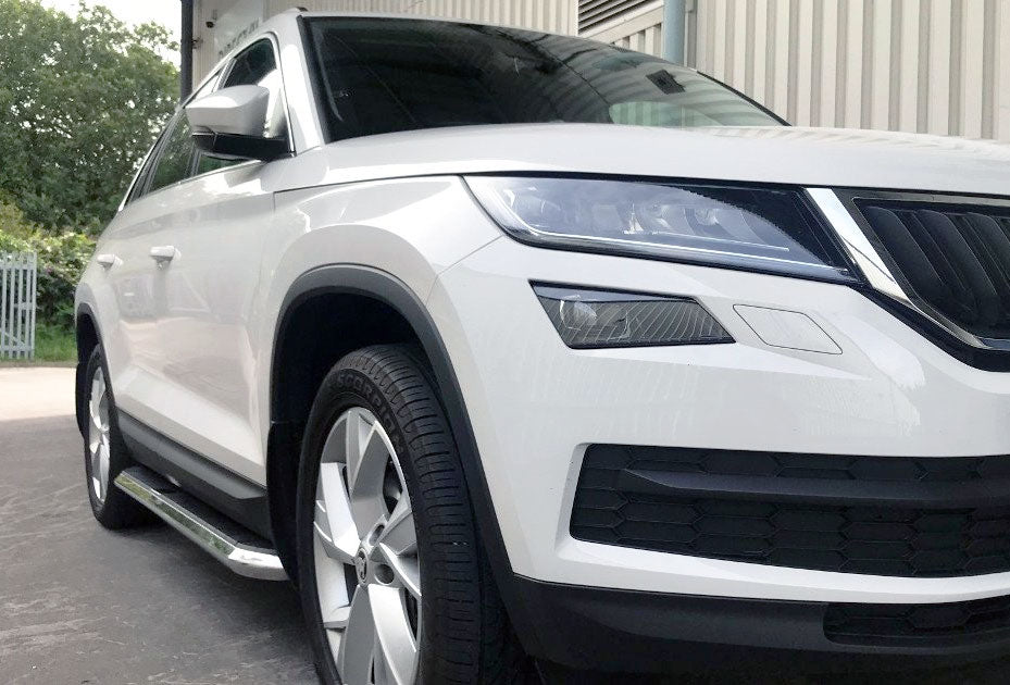 Skoda Kodiaq ab Bj. 17 Trittbretter "High Flyer" - Direct 4x4 Autozubehör