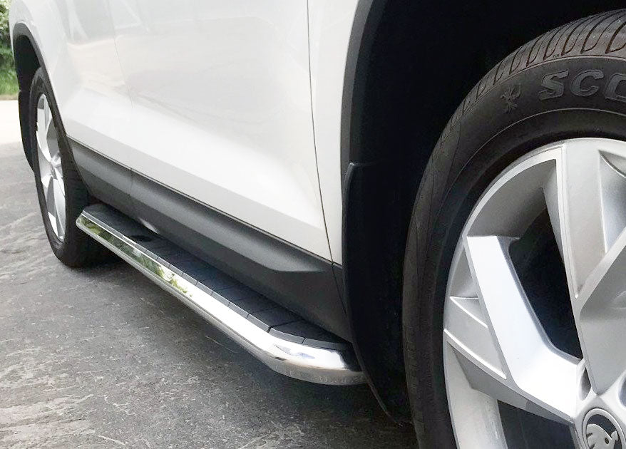 Skoda Kodiaq ab Bj. 17 Trittbretter "High Flyer" - Direct 4x4 Autozubehör