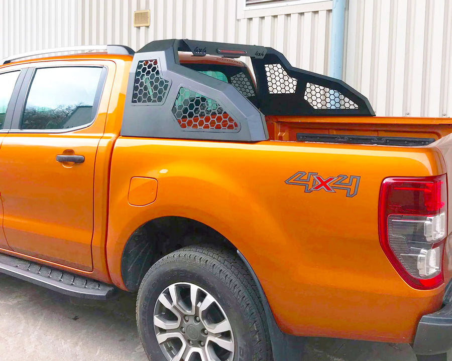 Universal Pick-Up Überrollbügel "Mesh 4x4" in Schwarz - Direct 4x4 Autozubehör