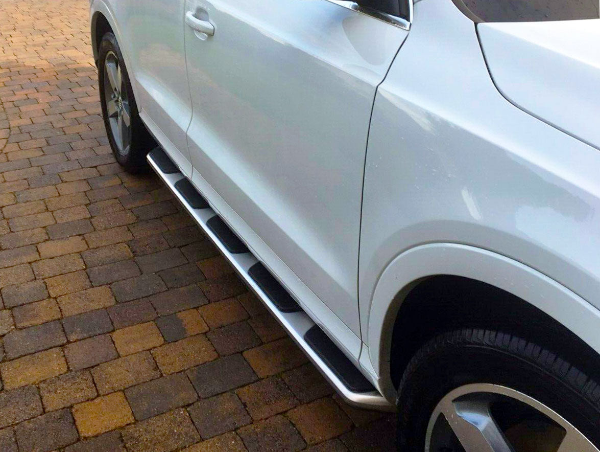 Audi Q3 Bj. 12-18 (8U) Edelstahl Trittbretter im original Style - Direct 4x4 Autozubehör