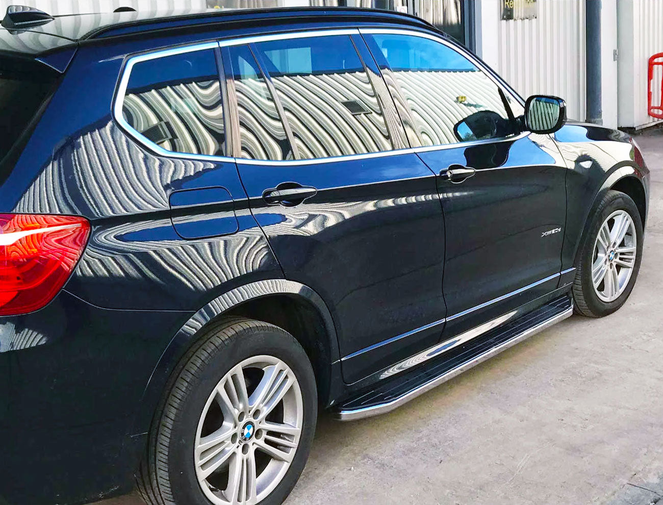 BMW X3 Bj. 10-17 (F25) Trittbretter "Raptor" - Direct 4x4 Autozubehör