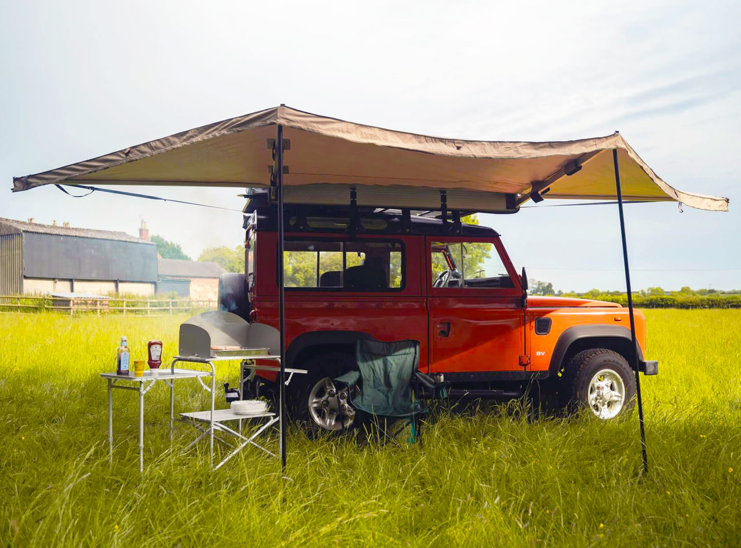 Ausklappbare Markise "Expedition 180" - Direct 4x4 Autozubehör