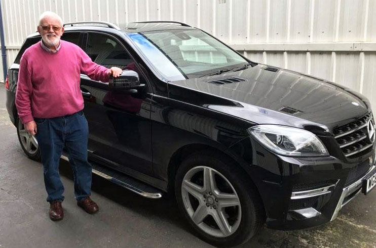 Mercedes Benz ML W166 ab Bj. 12 Trittbretter "High Flyer" - Direct 4x4 Autozubehör