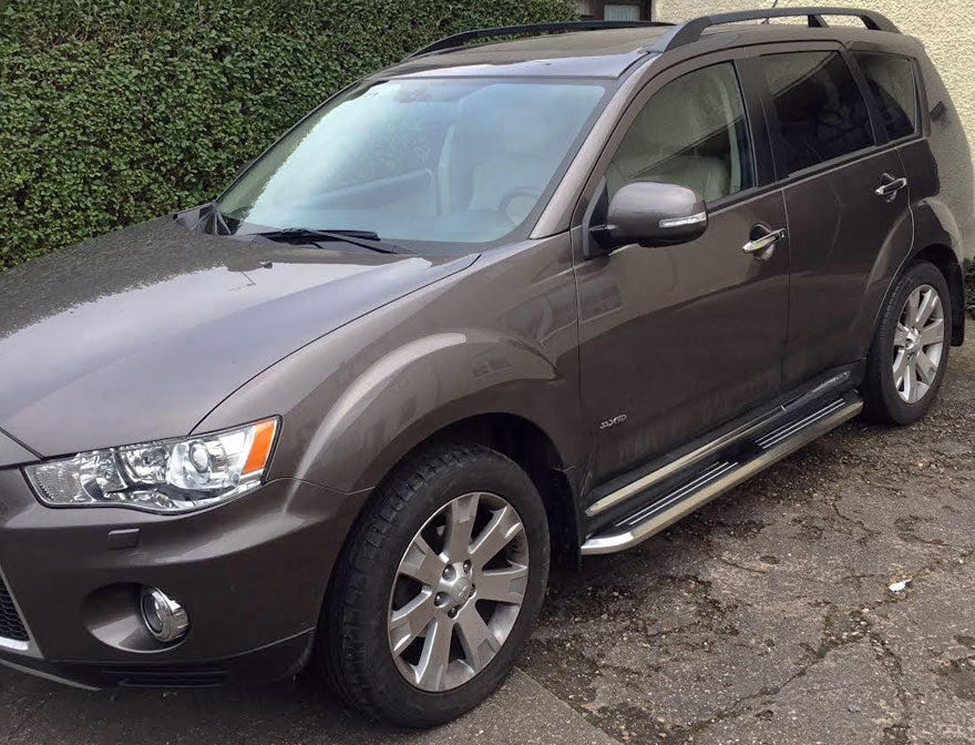 Mitsubishi Outlander Bj. 10-12 Trittbretter "Premier" - Direct 4x4 Autozubehör