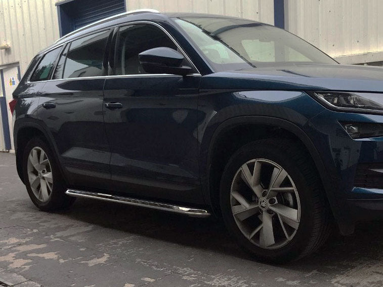 Skoda Kodiaq ab Bj. 17 Trittbretter "High Flyer" - Direct 4x4 Autozubehör