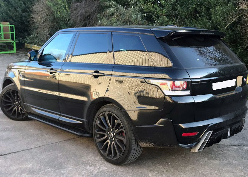 Range Rover Sport Kurzer RS Bj. 13-22 (L494) Trittbretter "Raptor Schwarz" - Direct 4x4 Autozubehör