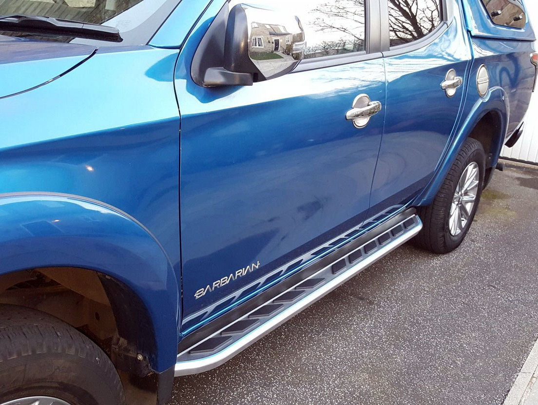 Mitsubishi L200 ab Bj. 15 Trittbretter "Monsoon" - Direct 4x4 Autozubehör