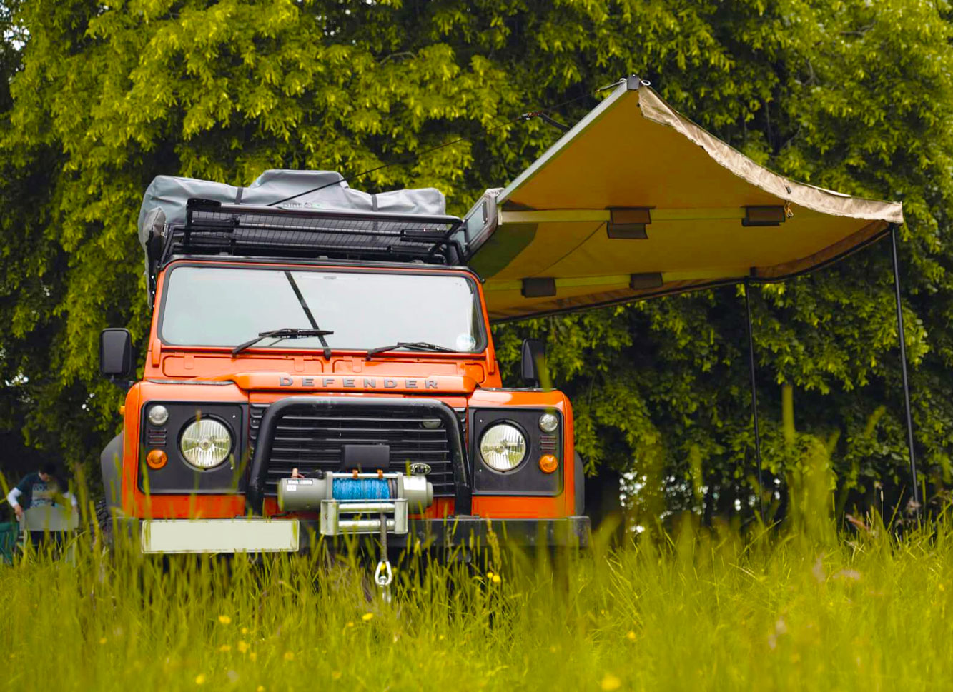 Ausklappbare Markise "Expedition 180" - Direct 4x4 Autozubehör