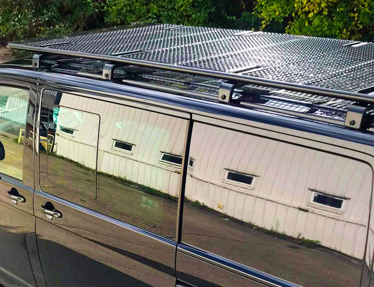 VW T5 / T6 KRS Aluminium Dachgepäckträger "Troop4-ALU" 275x125cm - Direct 4x4 Autozubehör