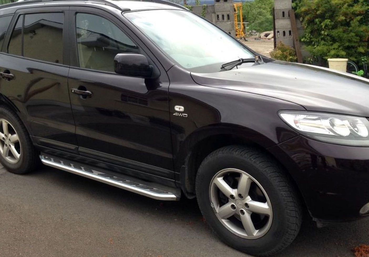 Hyundai Santa Fe Bj. 06-10 Trittbretter "Monsoon" - Direct 4x4 Autozubehör