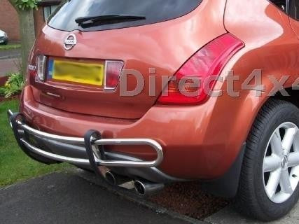 Nissan Murano Bj. 03-08 Edelstahl Heck-Rammschutz - Direct 4x4 Autozubehör