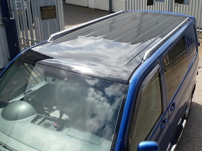 VW T5 Bj. 09-15 kurzer RS Edelstahl Dachreling "OE Style" - Direct 4x4 Autozubehör