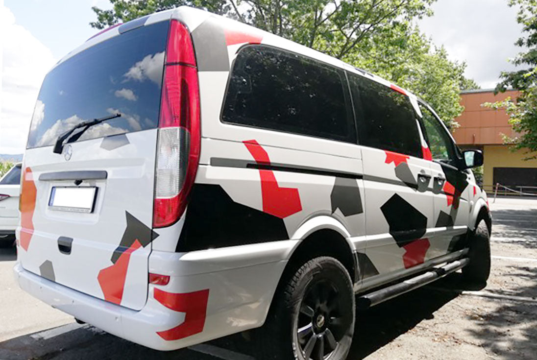 Mercedes Vito Viano Bj. 04-14 Schwarze Schwellerrohre - Direct 4x4 Autozubehör