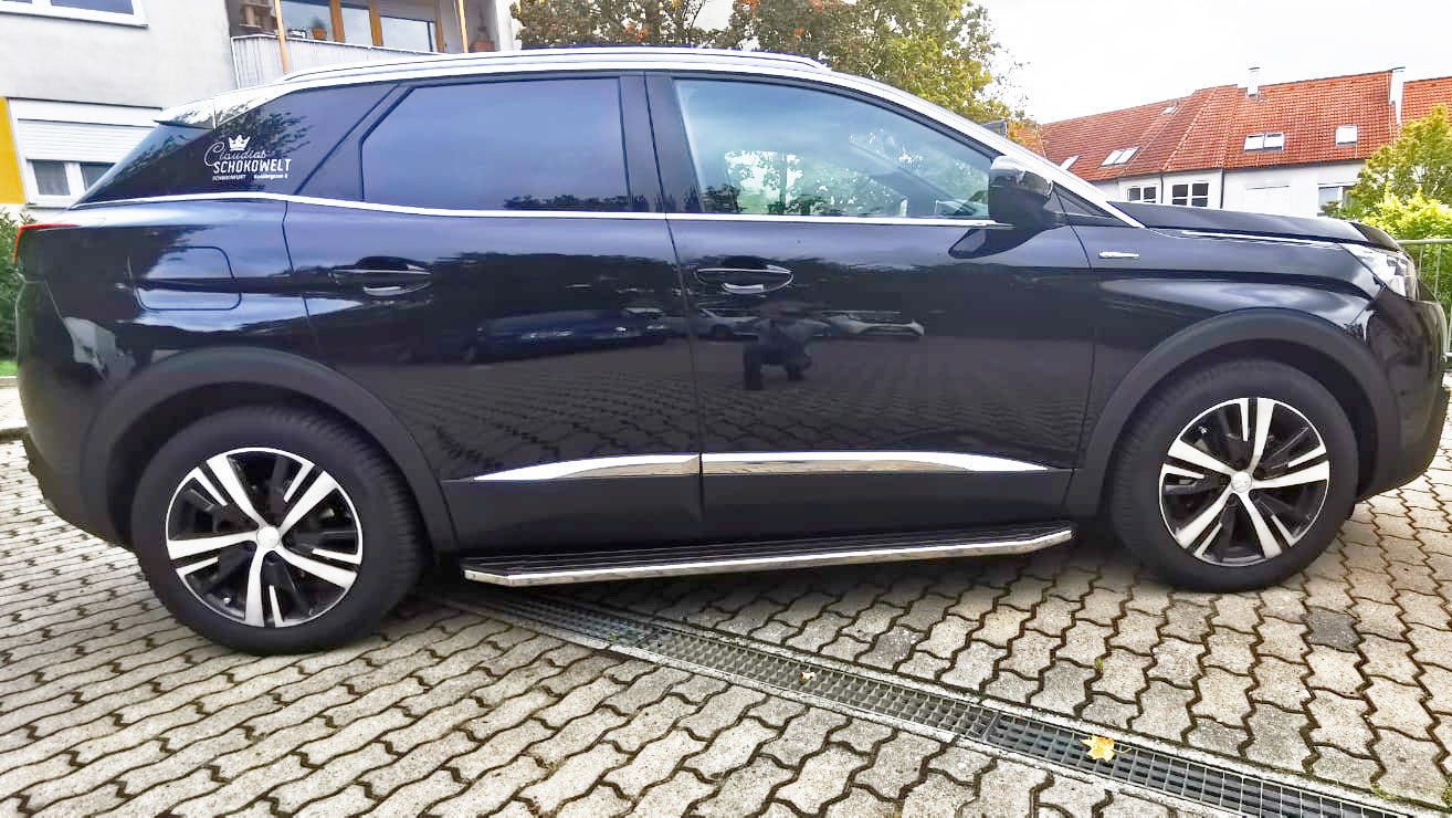 Peugeot 3008 ab Bj. 17 Trittbretter "Raptor" - Direct 4x4 Autozubehör