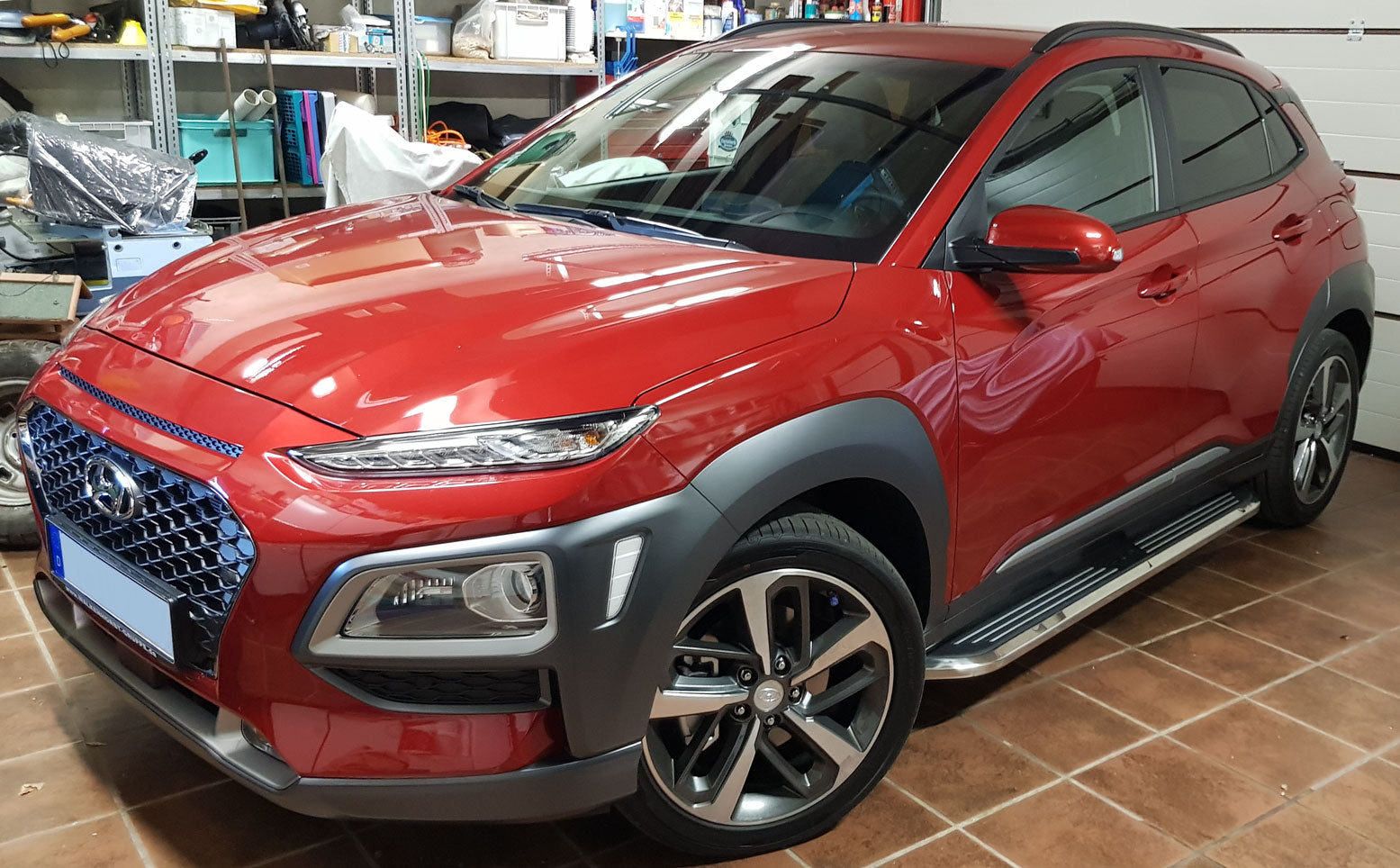 Hyundai Kona ab Bj. 18 Trittbretter "Premier" - Direct 4x4 Autozubehör