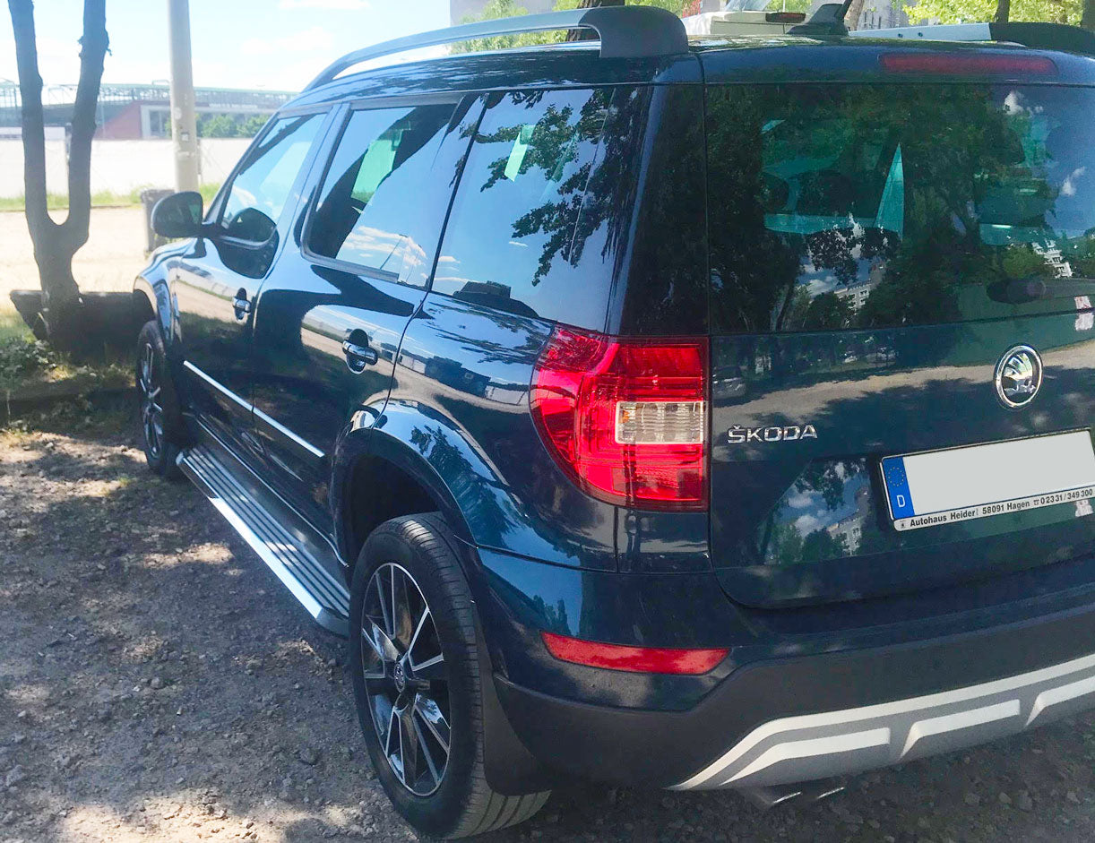 Skoda Yeti Bj. 09-18 Trittbretter "Stingray" - Direct 4x4 Autozubehör