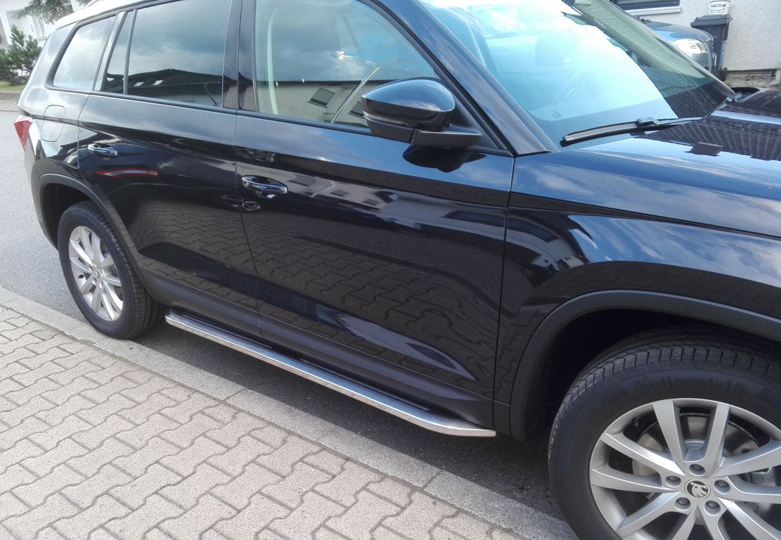 Skoda Kodiaq ab Bj. 17 Trittbretter "Premier" - Direct 4x4 Autozubehör