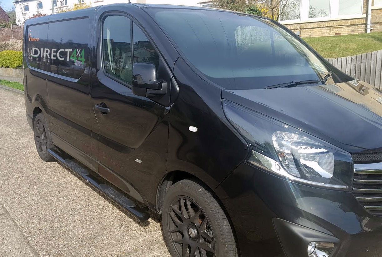 Fiat Talento KRS ab Bj. 16 Schwarze Schwellerrohre - Direct 4x4 Autozubehör