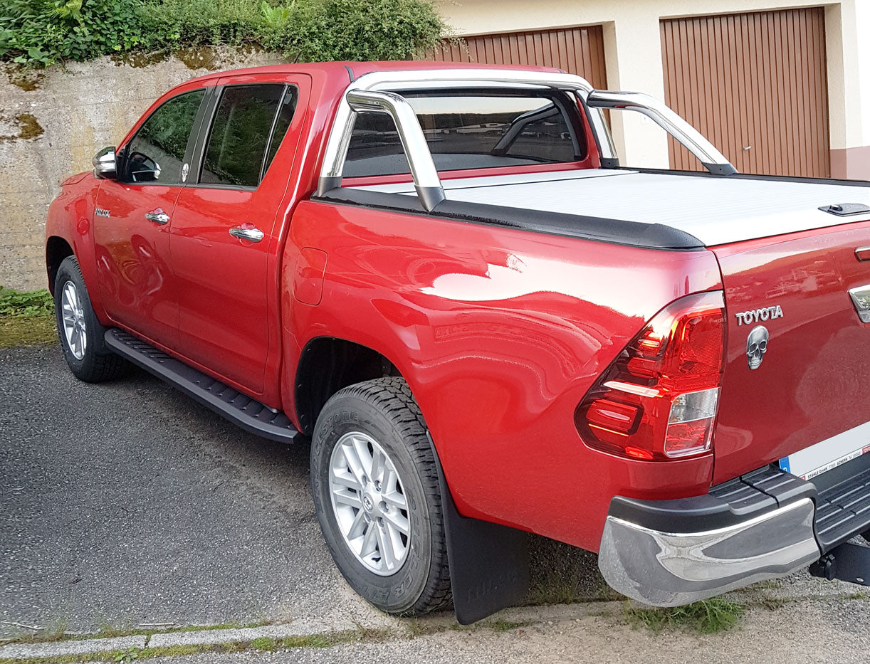 Toyota Hilux ab Bj. 16 Double Cab Trittbretter "Shark" - Direct 4x4 Autozubehör