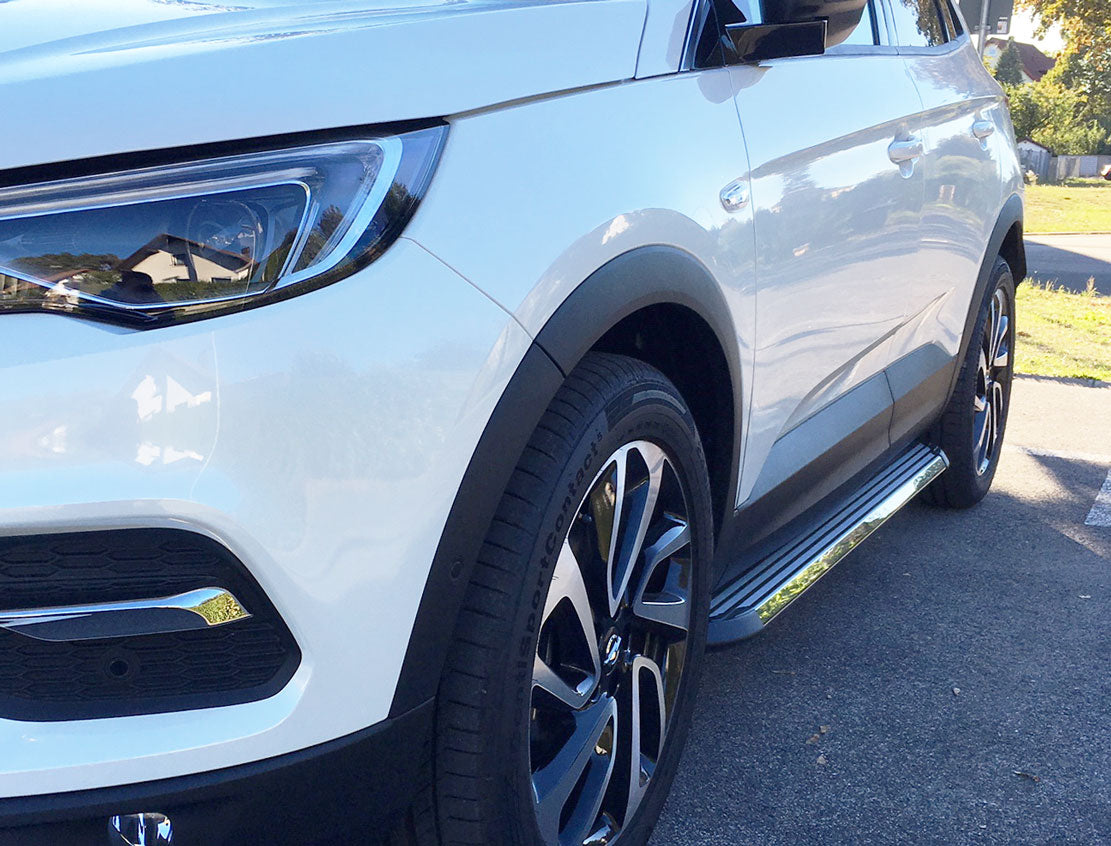 Opel Grandland X ab Bj. 17 Trittbretter "Stingray" - Direct 4x4 Autozubehör