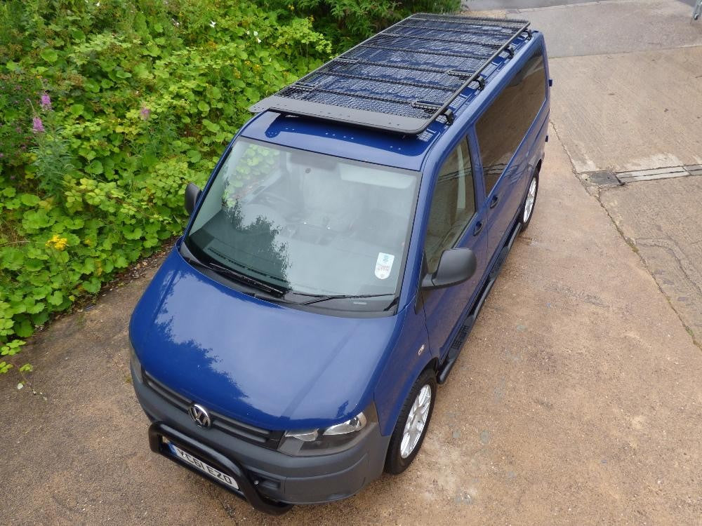 VW T5 / T6 Kurzer RS Dachgepäckträger "Troop4" 275cm x 125cm - Direct 4x4 Autozubehör