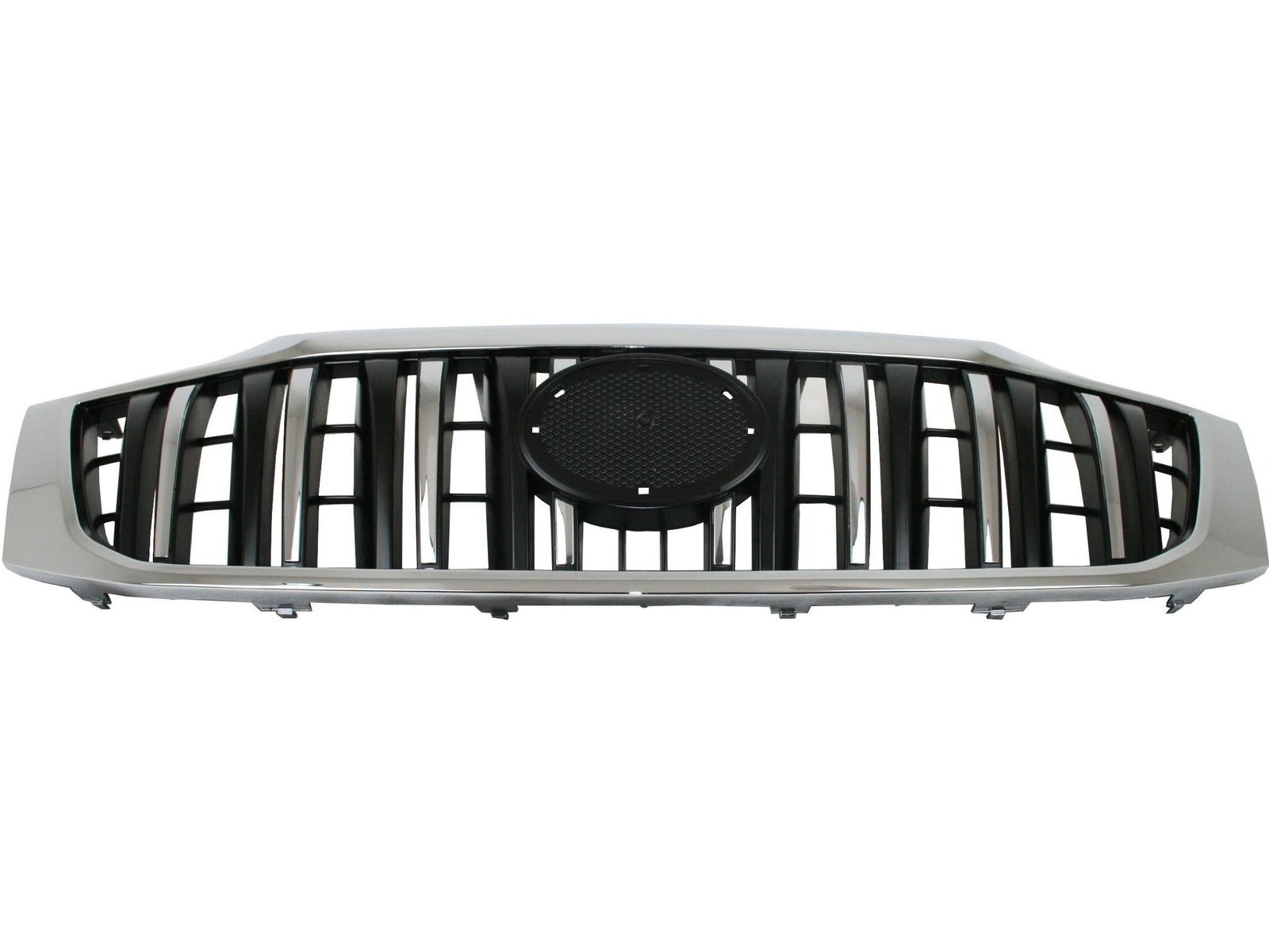 Toyota Hilux Bj. 12-15 Kühlergrill Blende Chrom/ Schwarz - Direct 4x4 Autozubehör
