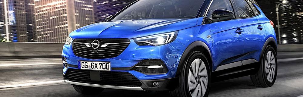 Opel Grandland X Zubehör Trittbretter Seitenschweller Rammschutz