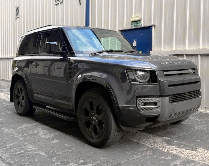 Land Rover Defender 90 ab Bj. 21 Trittbretter "Raptor Schwarz"