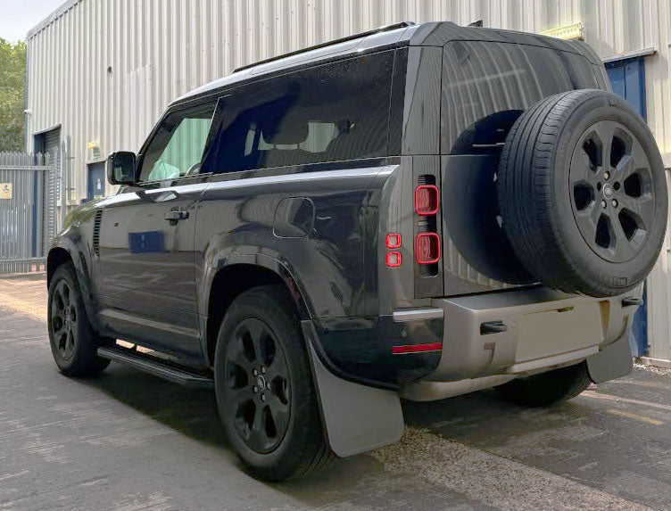 Land Rover Defender 90 ab Bj. 21 Trittbretter "Raptor Schwarz"