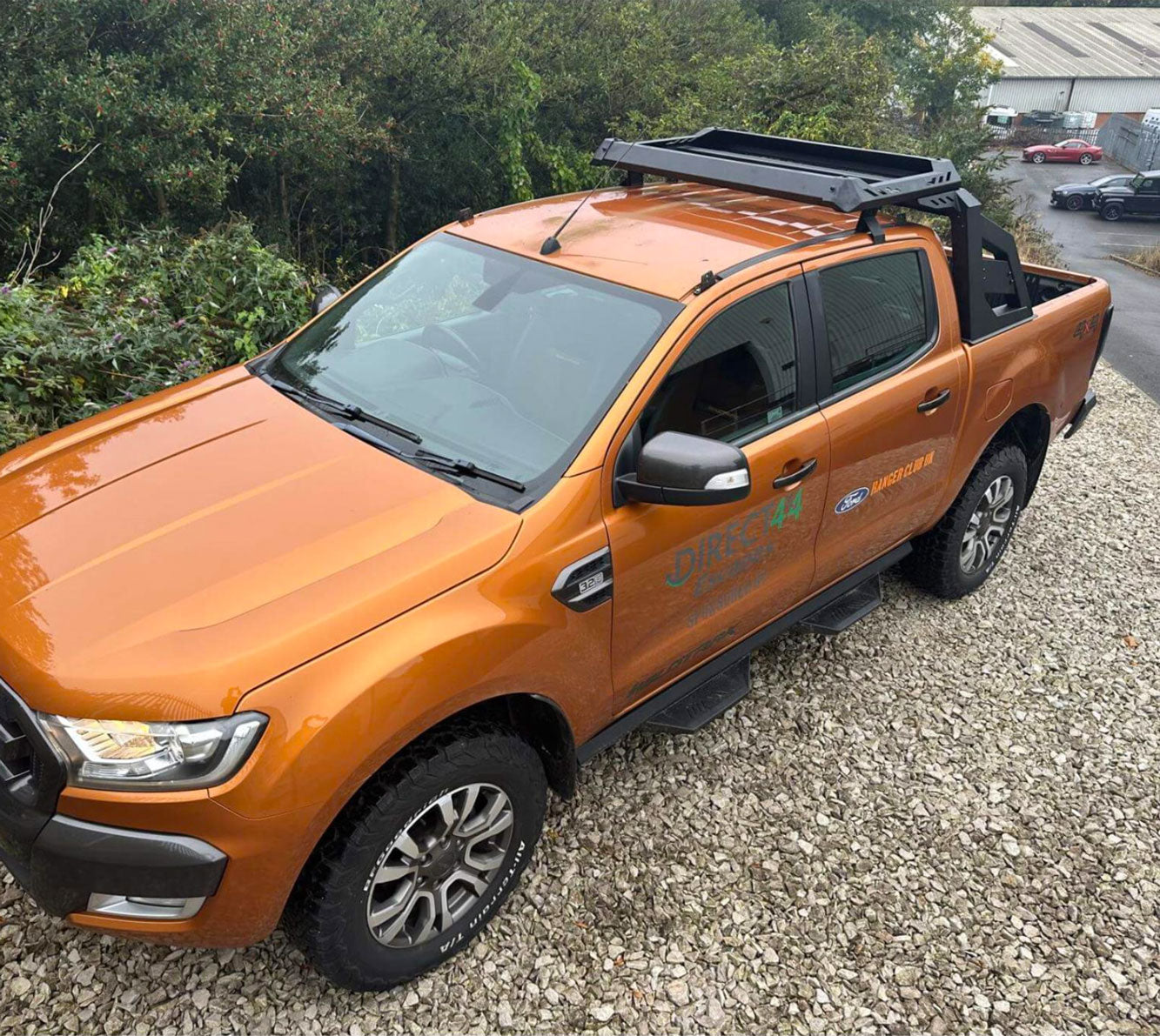 Ford Ranger Bj. 12-21 Pick-Up Gepäckträger & Überrollbügel "Bronco"