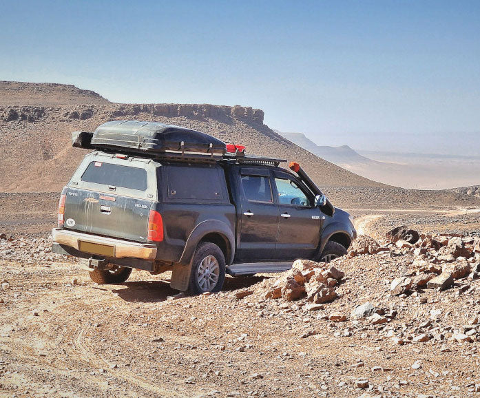 4 Personen Auto Dachzelt "Roof-Trekk" 220cm x 211cm - Direct 4x4 Autozubehör