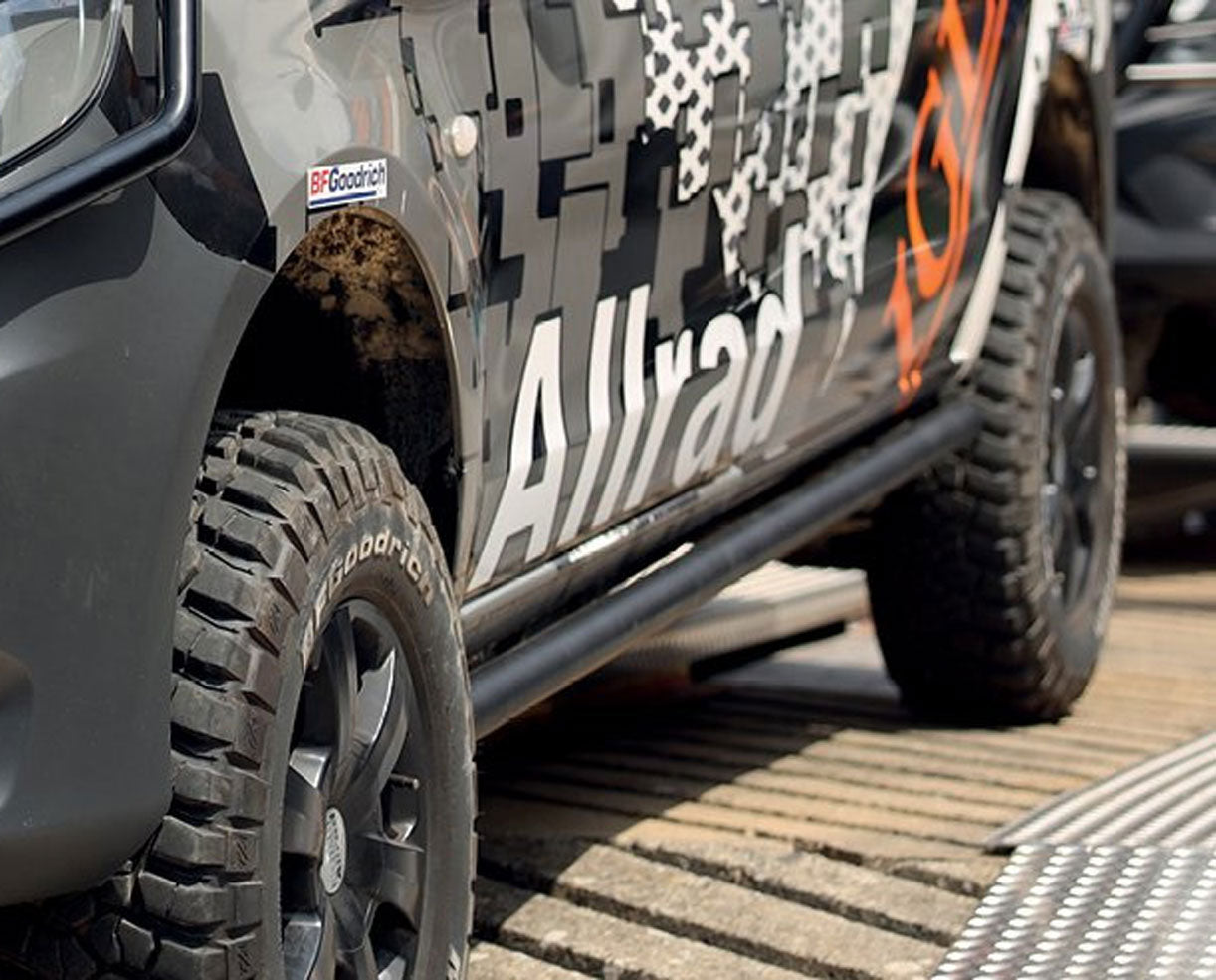 Mercedes Vito / Viano ab Bj. 14 Schwarze Schwellerrohre OHNE Auftritt