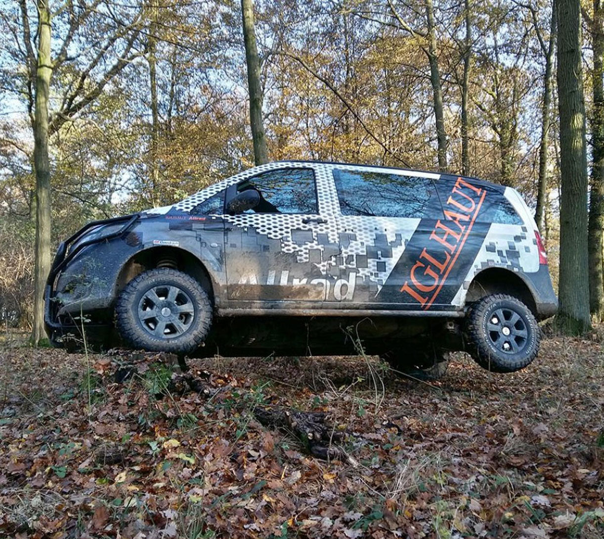 Mercedes Vito / Viano ab Bj. 14 Schwarze Schwellerrohre OHNE Auftritt