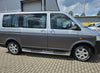 VW T6 ab Bj. 15 KRS Edelstahl Schwellerrohre mit 45° Endkappe - Direct 4x4 Autozubehör