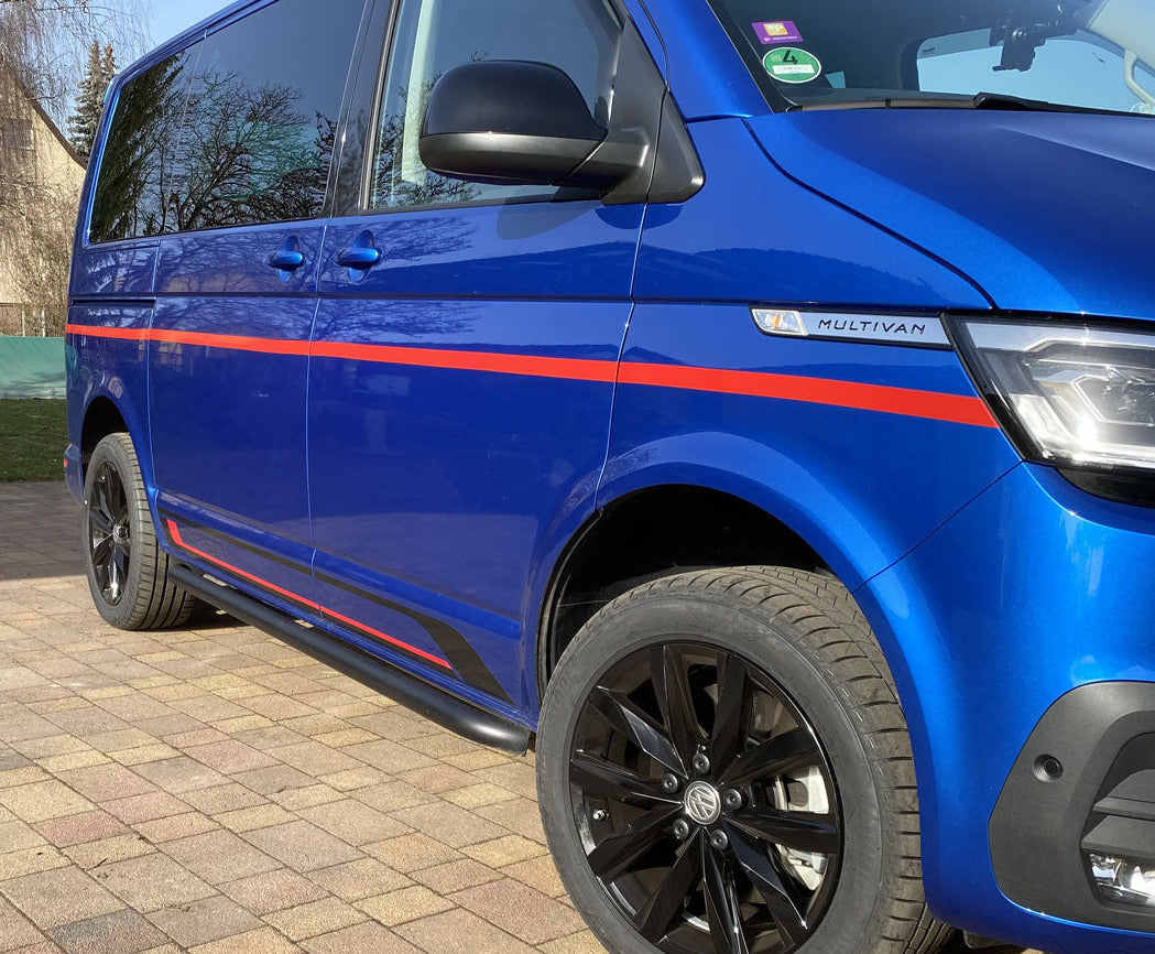 Mercedes Vito Viano Bj. 04-14 Schwarze Schwellerrohre OE Style "Sport"