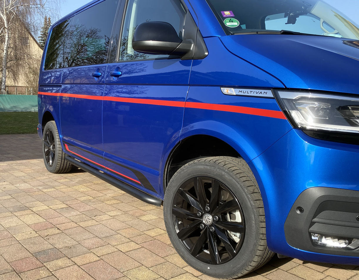 Mercedes Vito Viano Bj. 04-14 Schwarze Schwellerrohre OE Style "Sport"