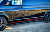 Mercedes Vito Viano Bj. 04-14 Schwarze Schwellerrohre OE Style "Sport"