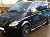 Mercedes Vito / Viano ab Bj. 14 Edelstahl Schwellerrohre MIT Auftritt